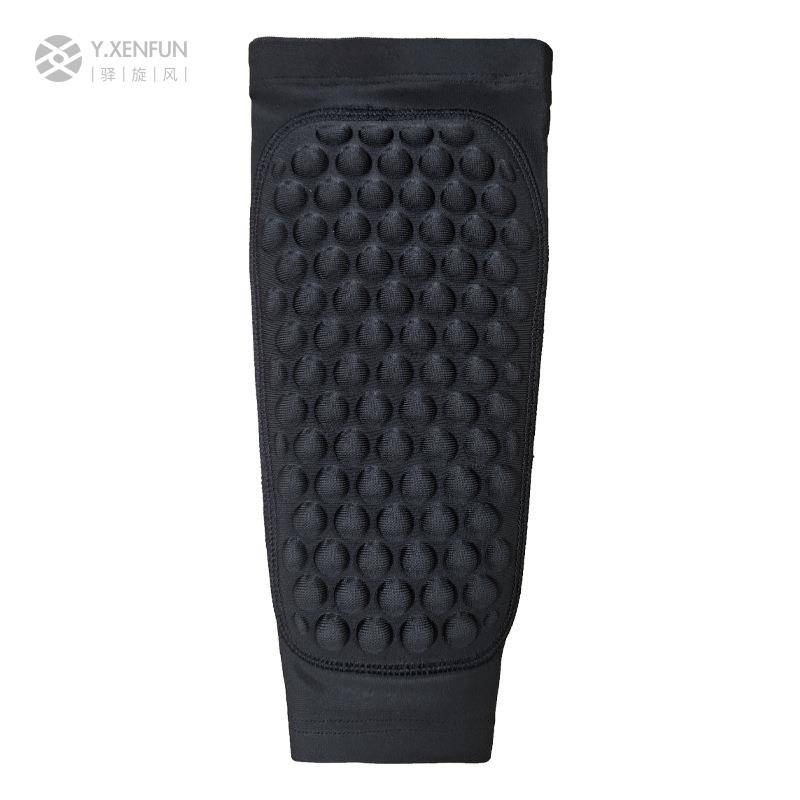 Professional youth protective calf honeycomb collision sporty legs ride hiking mountaineering leggings protection gear football