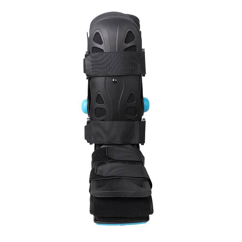 Angry-fixed ankle fixer and a broken respirator inflating boot fracture plaster