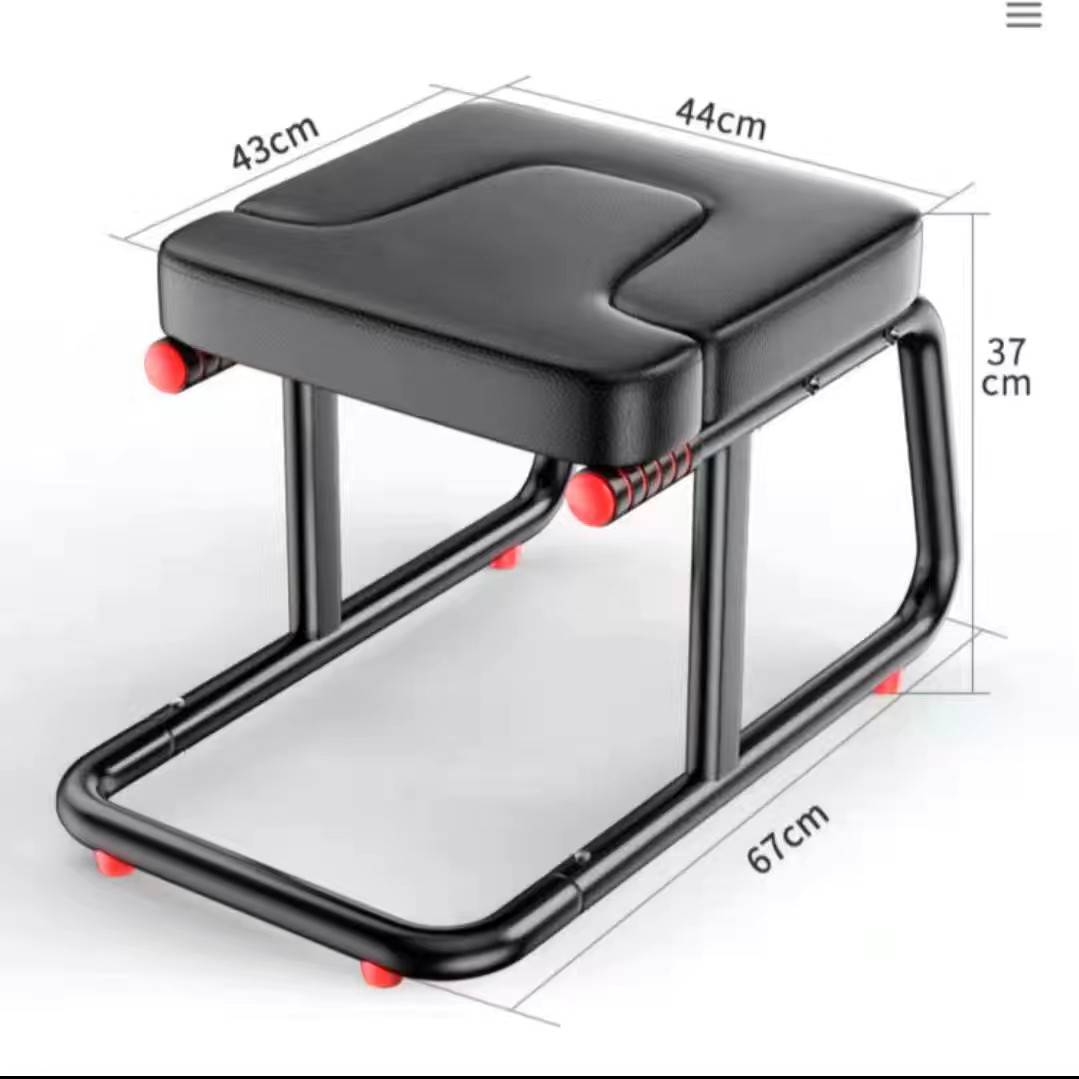 Fitness yoga inverted stool can be folded and thickened 25 steel pipe thickened safety yoga inverted machine fitness equipment