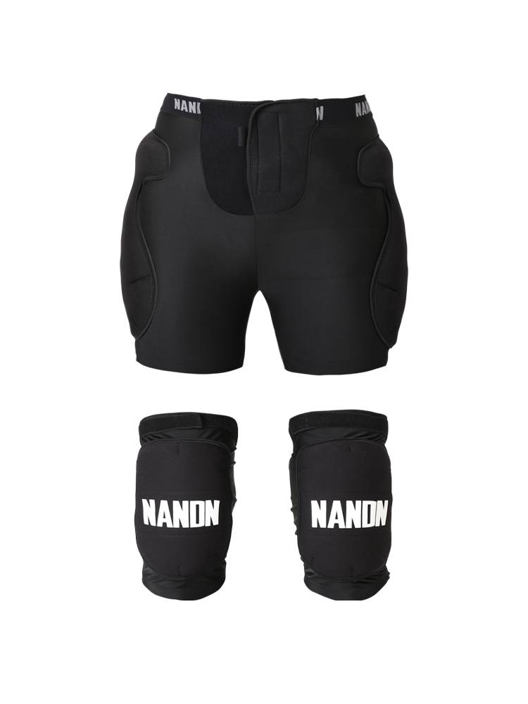 Nannn NANDN new product skiing hip knee knee wearing ski protective set men's and women's anti -drop pants ski equipment