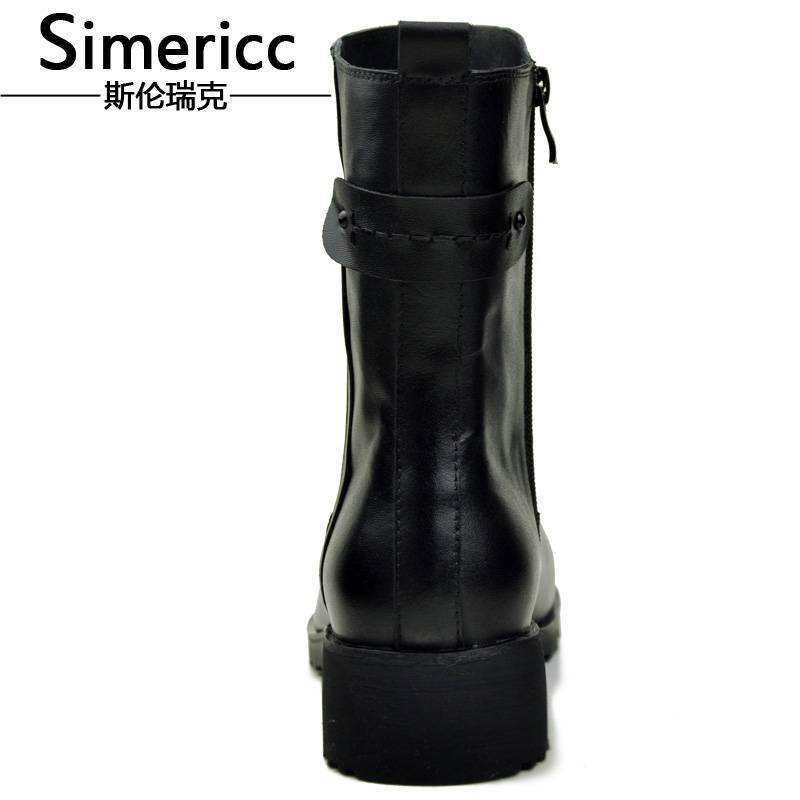 All -leather boots male leather boots in Martin Boot Boot Boots Boot Boots Warm Snow Chelsea boots 919