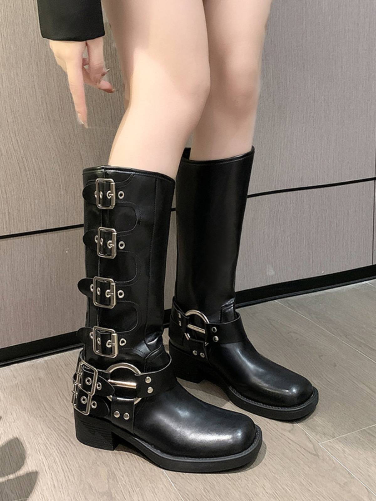 Brown Martin Boot Women 2023 New Women's Shoes Retro Small Boots Towel Western Leather Boots Knight Boots