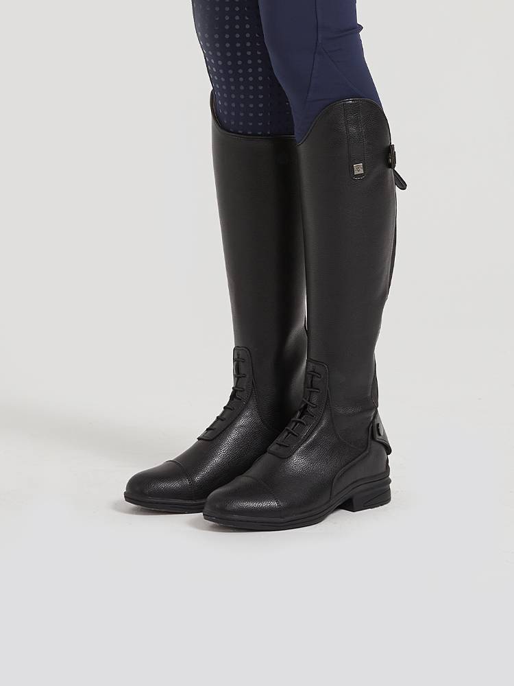 Cowhide equestrian boots riding shoes riding boots men's and women's riding boots, equestrian boots without cracking dancing horse boots
