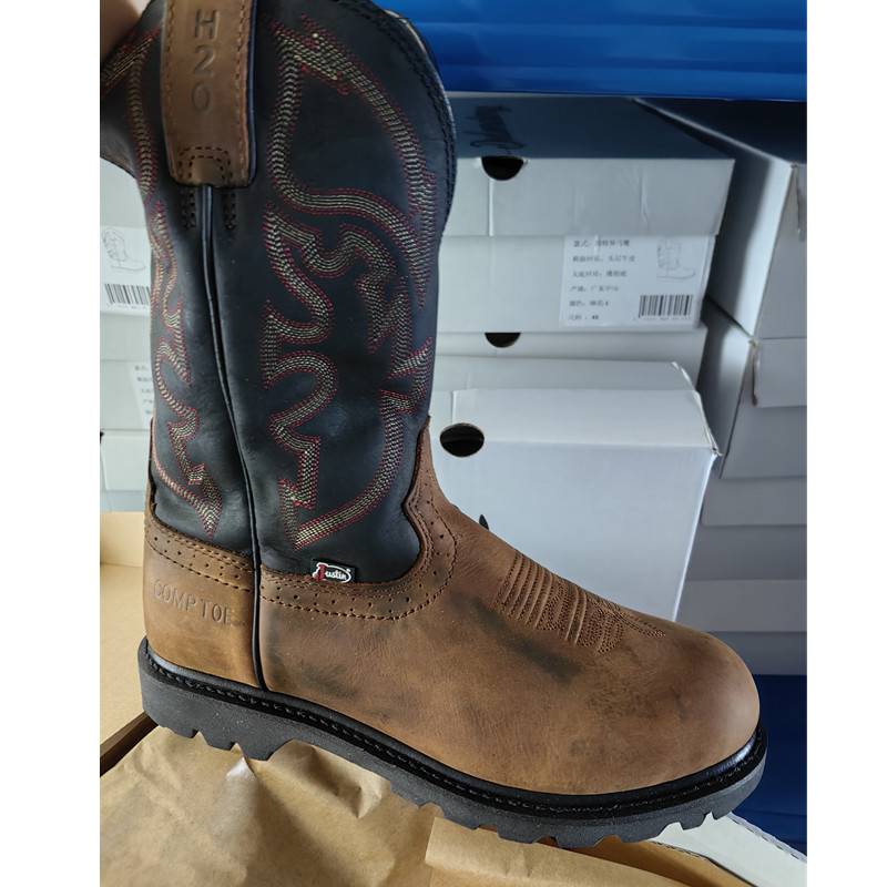 Wangfu Century Clear Miscellaneous Mandarin Men's Boots Western denim Boots Knight Boots Boots Cow Pacific Work Boots