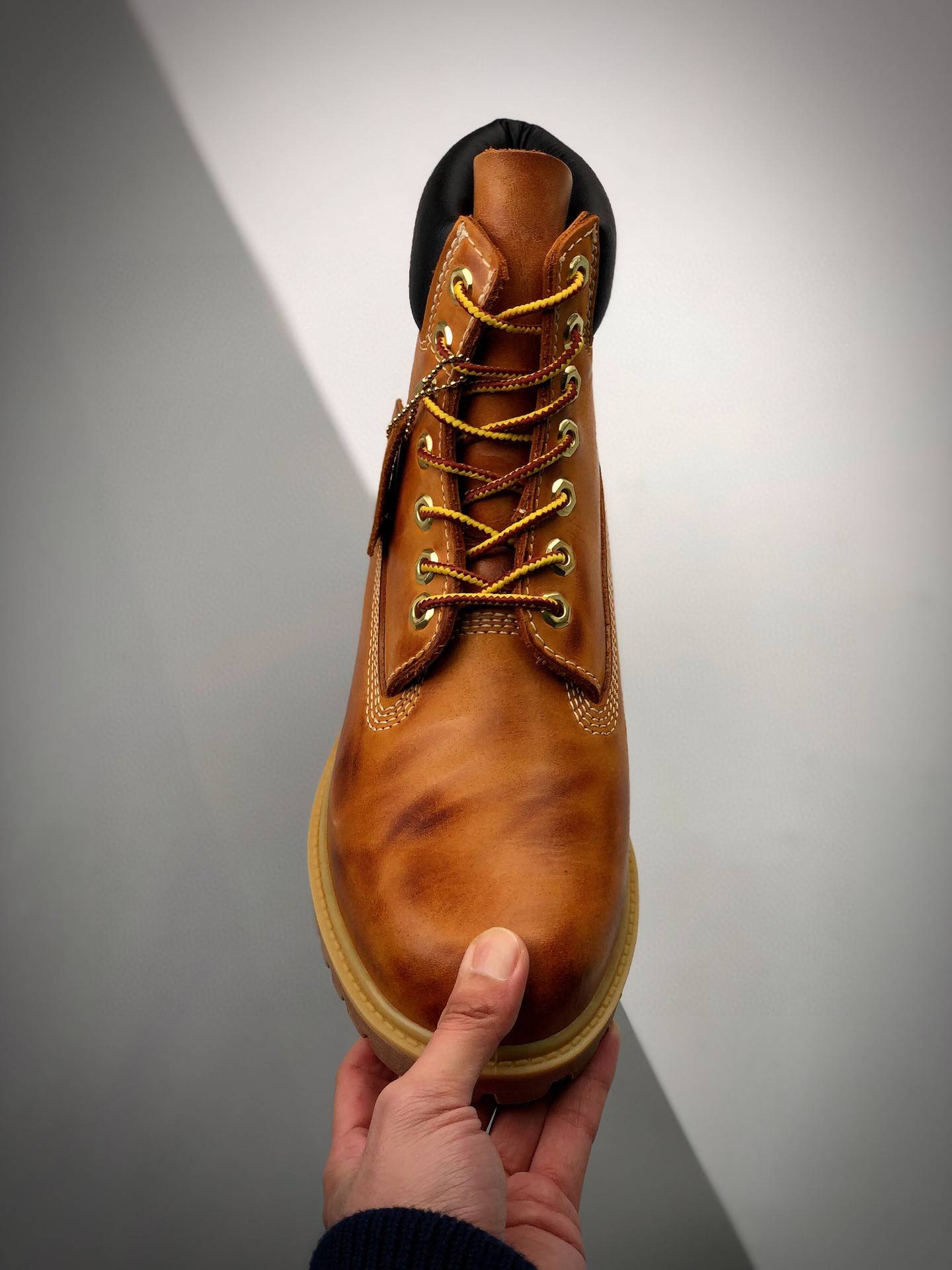 Exporting to the United States outdoor casual shoes, kicking the header, the cowhide waterproof outdoor Tianmu blue couple boots TBL leather boots