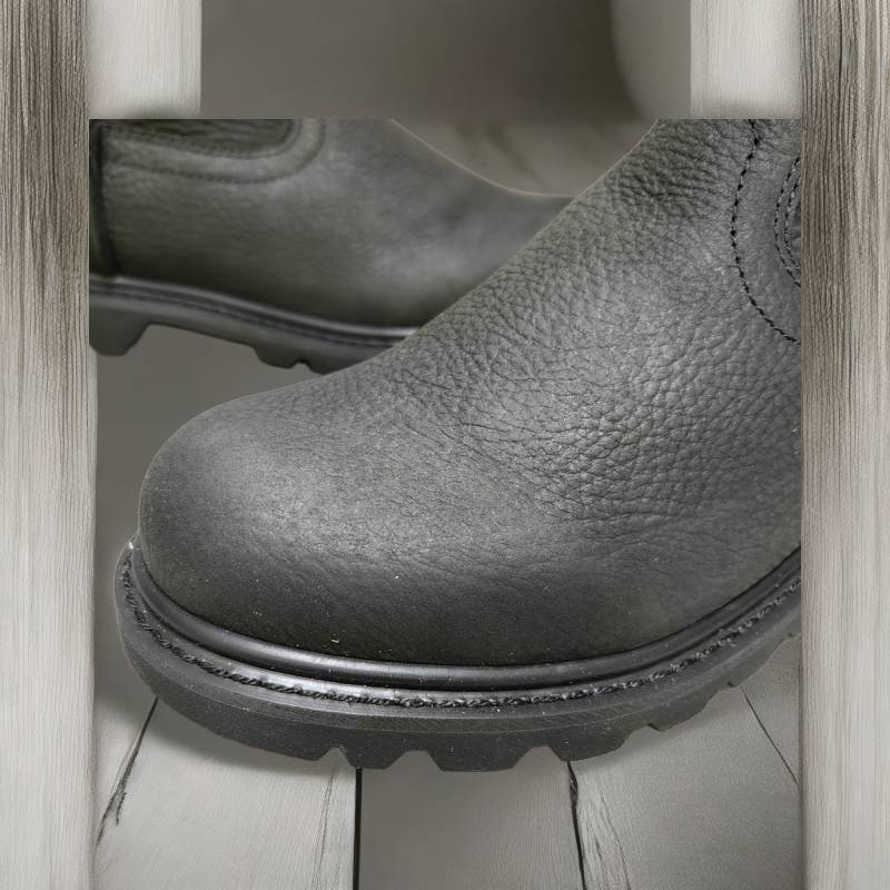 Mongolian boots Martin boots, martial arts boots, solid -off process breathable horse boots, leather denim short boots, knight boots