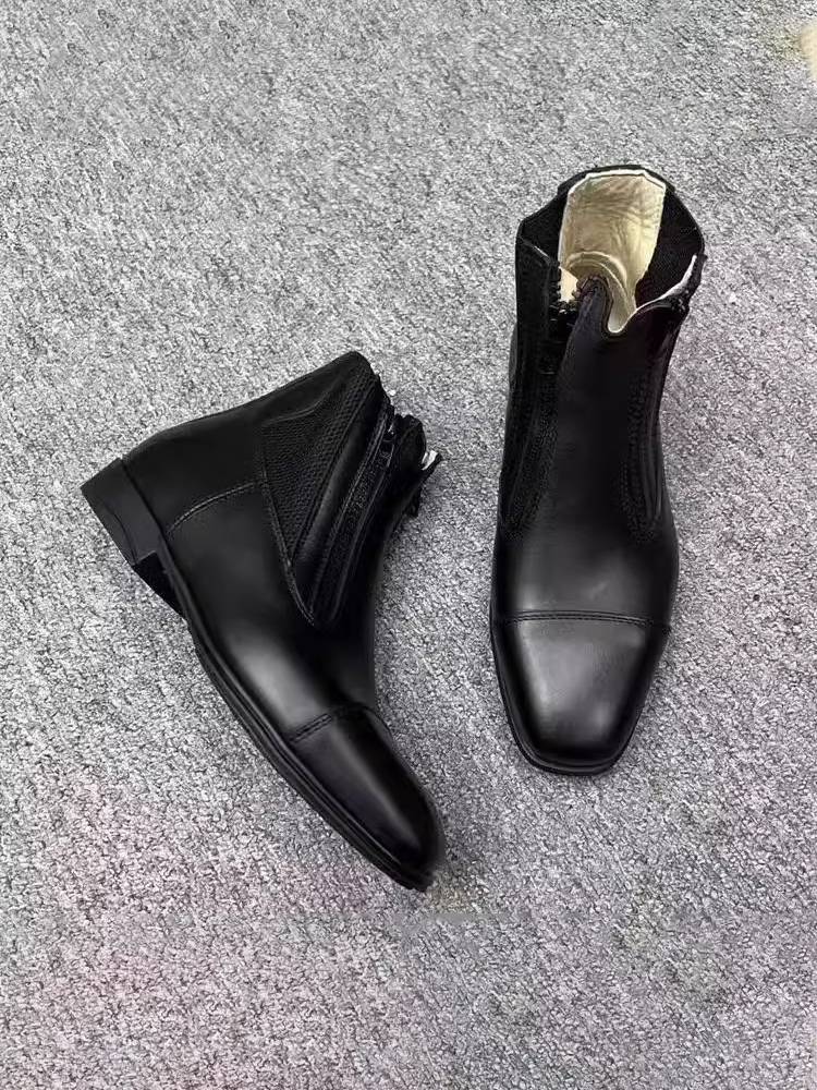 Italy imported Parlanti Michelin Sole Professional Equestrian horse riding short boots cowhide breathable professional horse boots