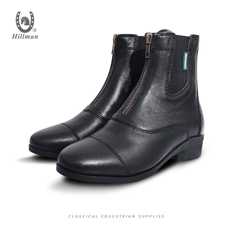 Cowhide equestrian boots men's and women's short boots riding boots professional equestrian boots Knight boots 239