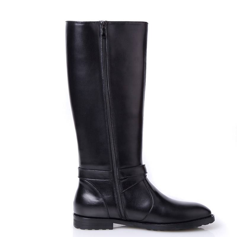 Men's Boots High Boots Winter Thickens Warm Hermond Leather Boot British Fashion High -top Polarit Martin Knight Boots