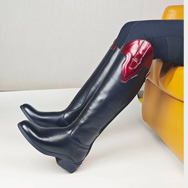 MSR equestrian boots boots children's male female women's women's long -term boots ride -riding barrier custom professional equestrian horse boots