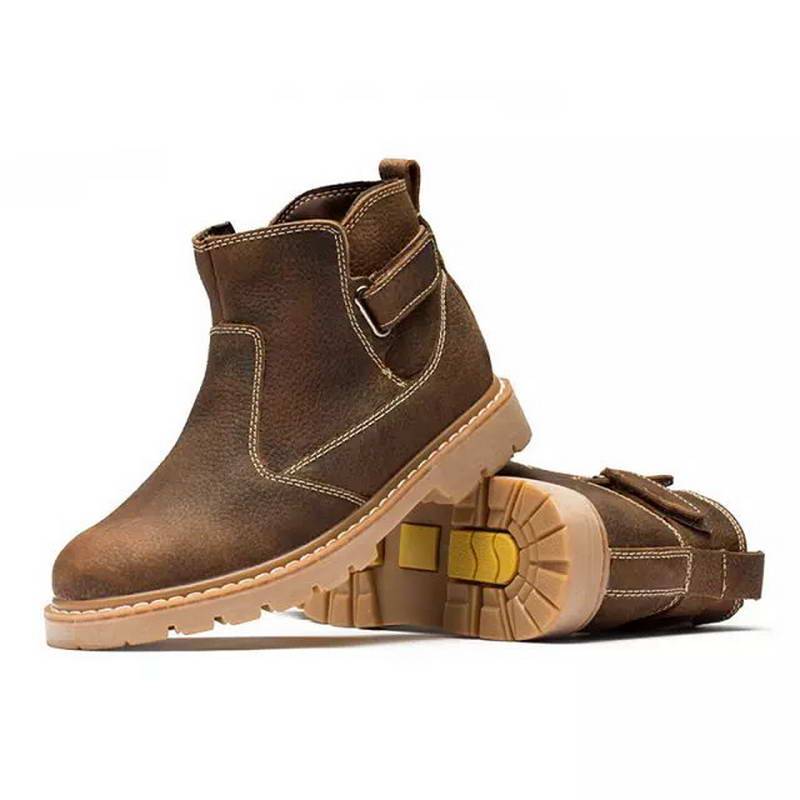 Head layer cowhide Martin boots trend boots leather leisure worker boots, locomotive boots, retro outdoor lazy boots