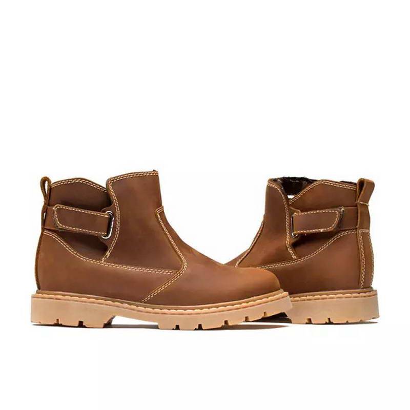 Head layer cowhide Martin boots trend boots leather leisure worker boots, locomotive boots, retro outdoor lazy boots