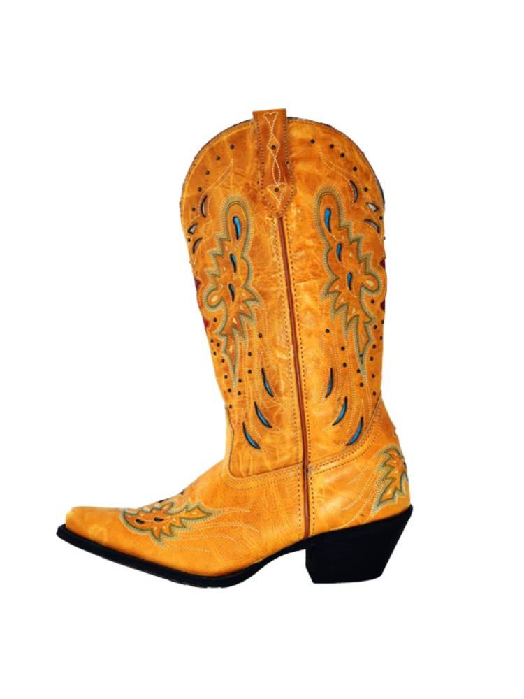 Western cowboy boots, horseback boots, U.S., male and female boots, short boots, man and horse