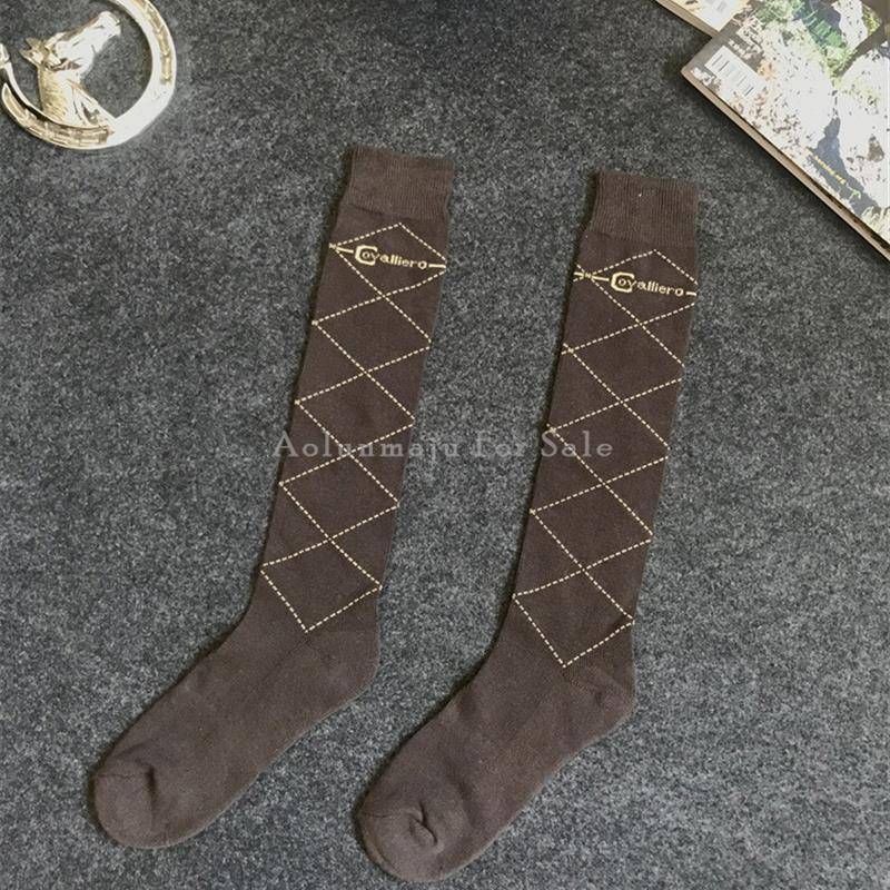 Pure cotton equestrian socks, Olunma Para Equestrian supplies Knights Equipment adults Per capita code long boots socks, sweat -absorbing horse boots socks