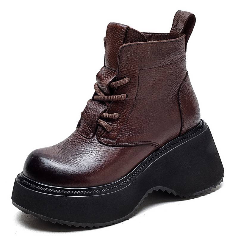 899 Roman Roman Boot 2023 Autumn and Winter New Thick Round -headed female short boots Fashion versatile Martin boots