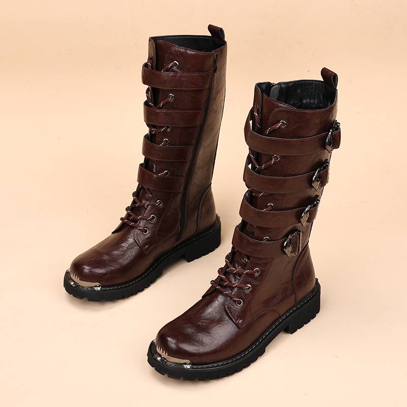 Metal button brown (intra-higher)