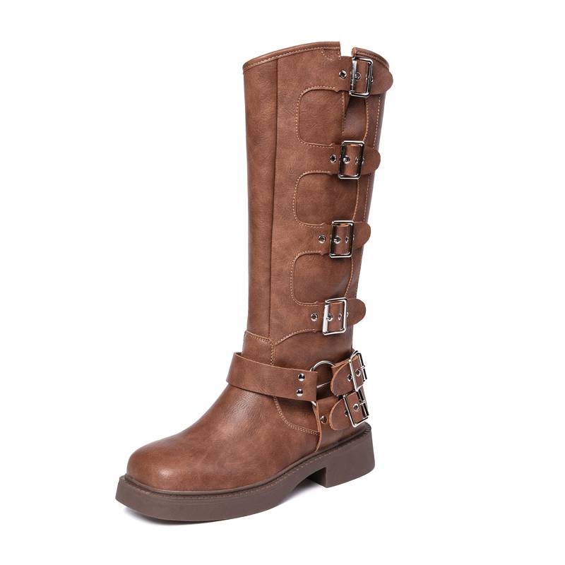 The real boots and the kid's long-cooled boots, 2024, new retro-gold boots and a brown cowboy boots for the summer