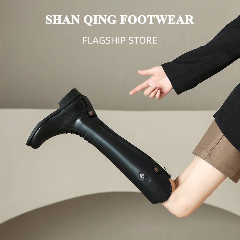 SHAN qing · Treasure model | Equestrian boots riding boots rider competition training riding long horse boots high tube