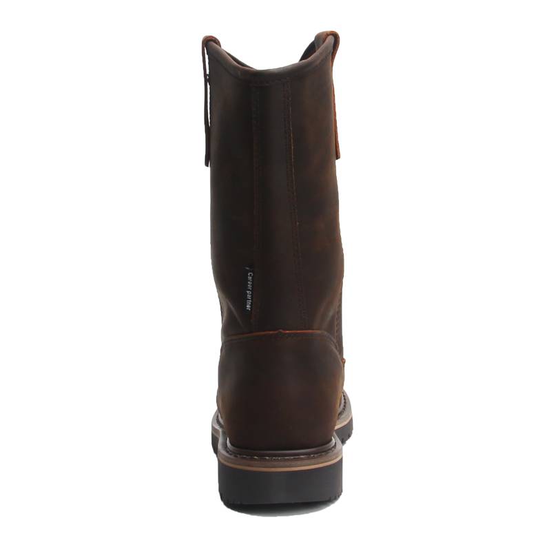 American retro solid -differentiated cowhide Martin boots men's outdoor leisure engineer long tube worker boot boots female