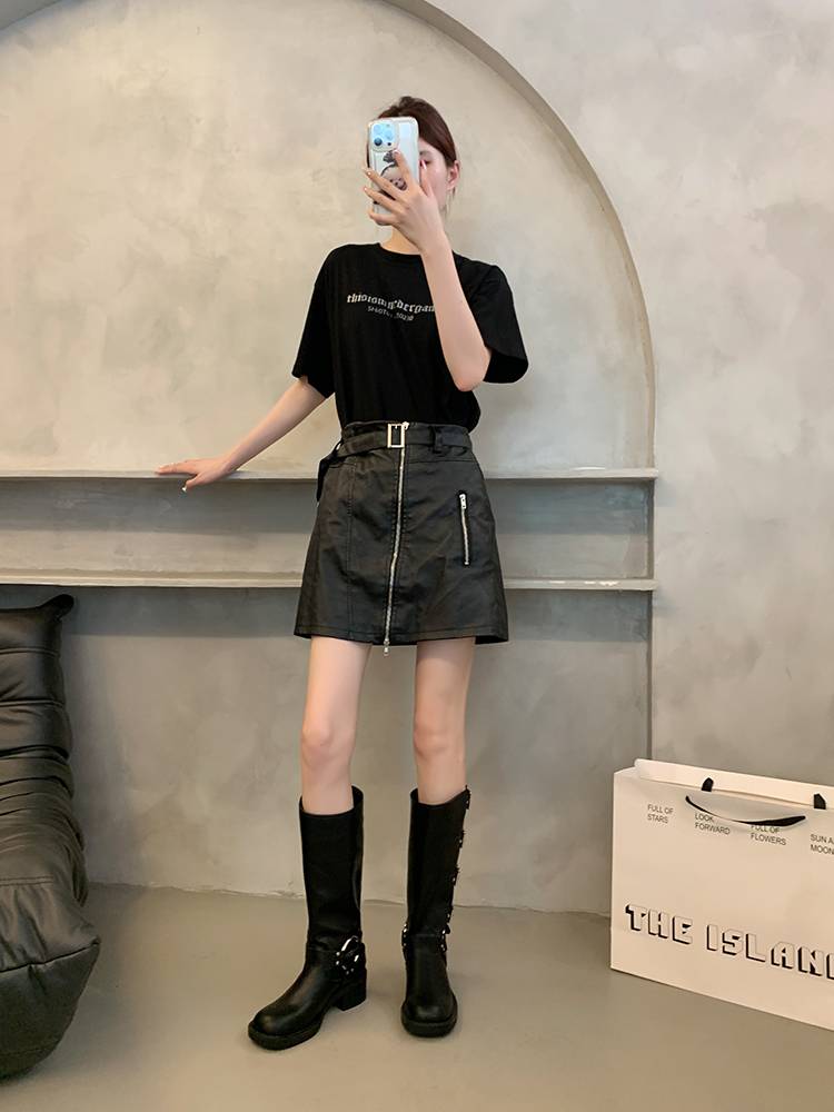 Long-bone boots, women's thighs don't fit the high-bowl knights' boots on the western knee