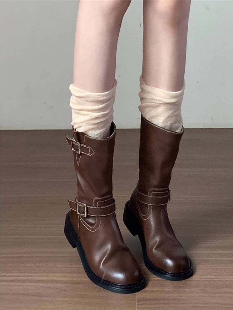 High standard! Old-fashioned with West Cowboy Boots and Brown Short Boots
