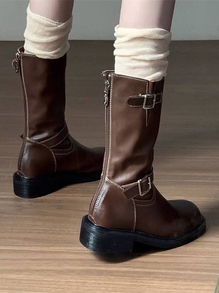 High standard! Old-fashioned with West Cowboy Boots and Brown Short Boots
