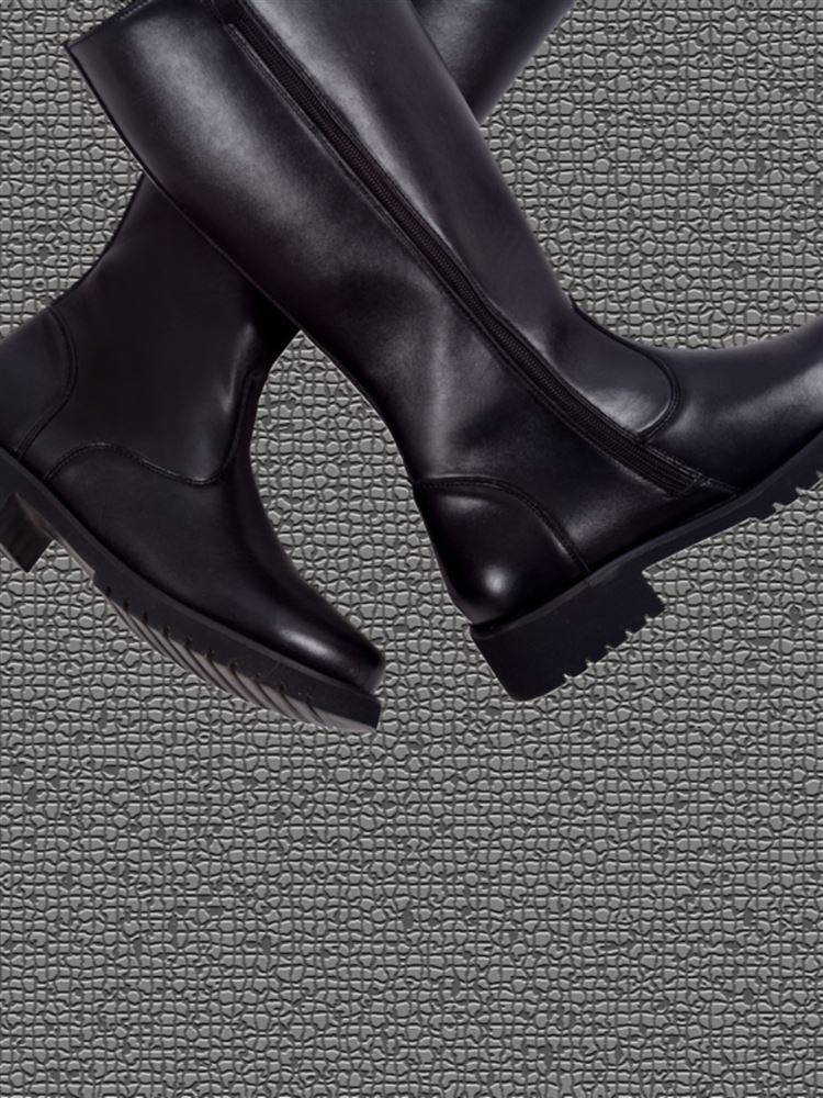 British high boots riding ride boots, men's and women, fur boots, flag -raised fiber boots, show high boots equestrian boots drum band boots