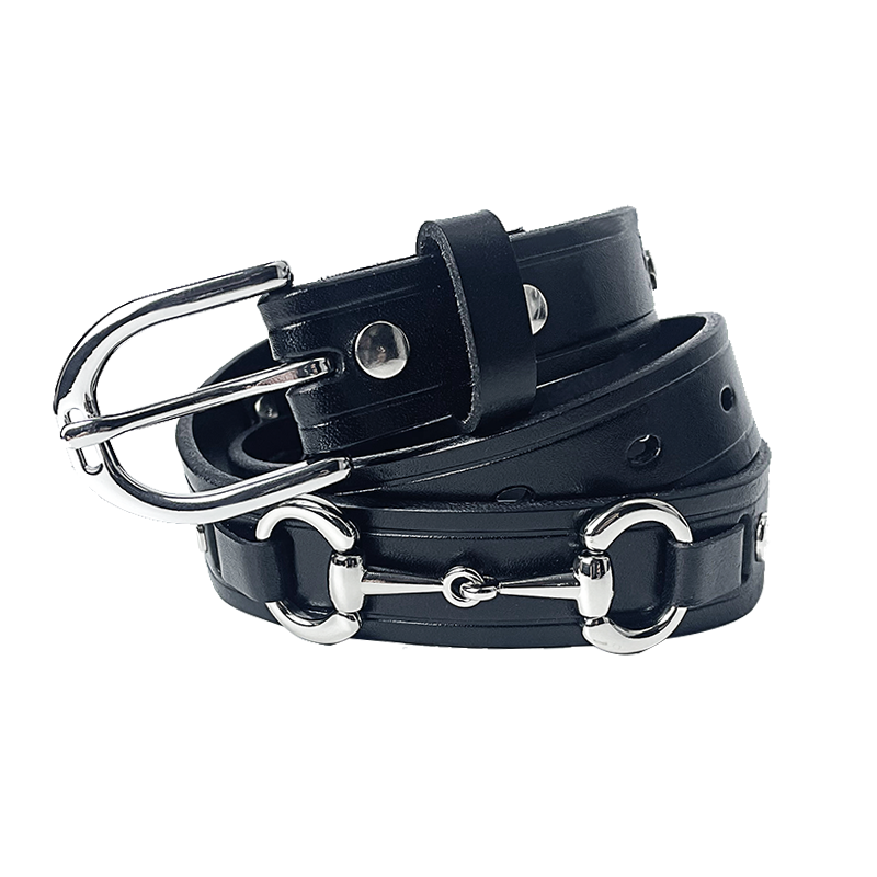 Hello Horse Equestrian Cavaliers Equipped Riding Leather Botes Leisure Equestrian Belt