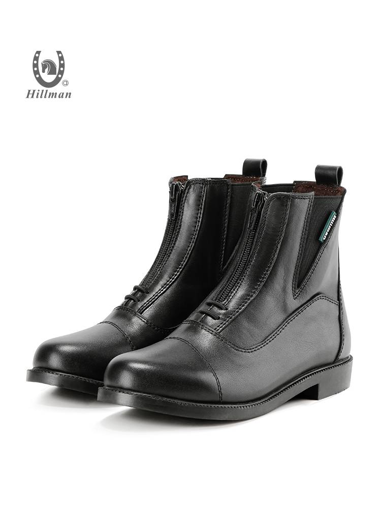 Hillman Mila Advanced Edition Children's Pure Cow Passea Horse Riding Boots Sports Anti -Skill Sole 449