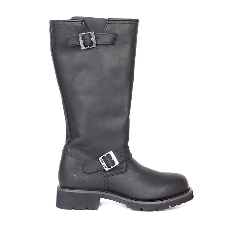 Winter zipper over -the -knee high boots horse -top men's high -top boot men's leather boots in British long tube Martin boots