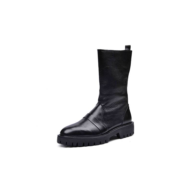 Four Seasons Men's President Gao Shuai Skinth Boots Martin Boots Powder Poor Powers Inner Mongolia Boots Tube Tube Boots Tibetan Putting on Men's Boots