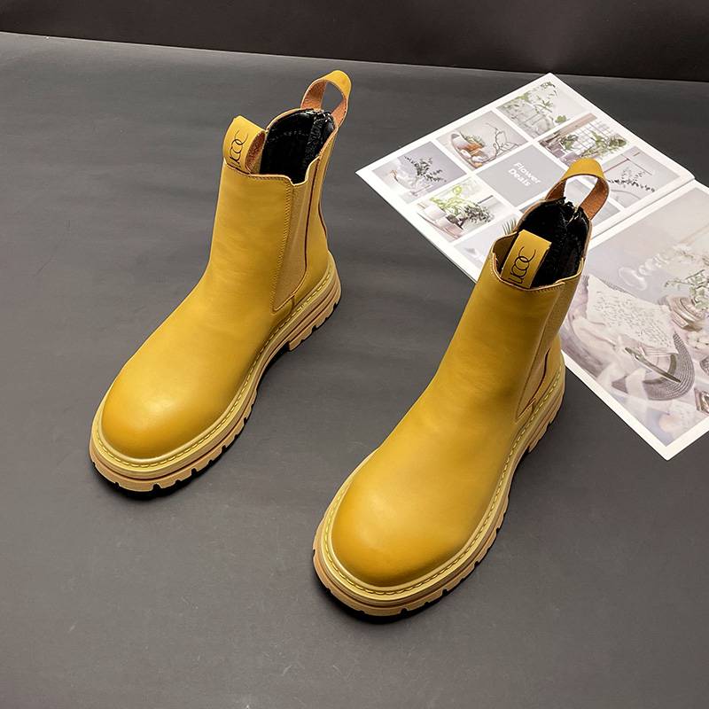 Martin's Boots New Springs helped the British to breathe through the big yellow boots