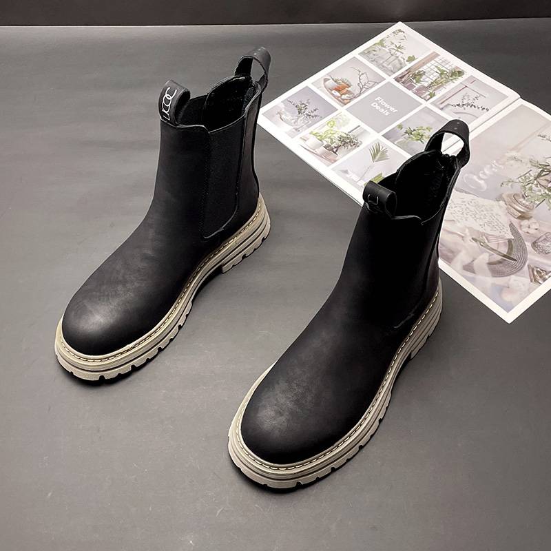 Martin's Boots New Springs helped the British to breathe through the big yellow boots