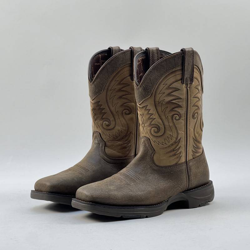 41.5 42 43 44 -yard retro old -fashioned Western denim boots Knight horse boots sleeve fashion men's boots