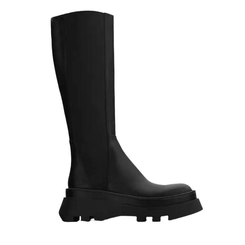 ZAR DTM Summer Martin Boots Female British Wind Style Small Boot Boots Plusal Pooxing Cavaliers Tobacco Smooth Boots