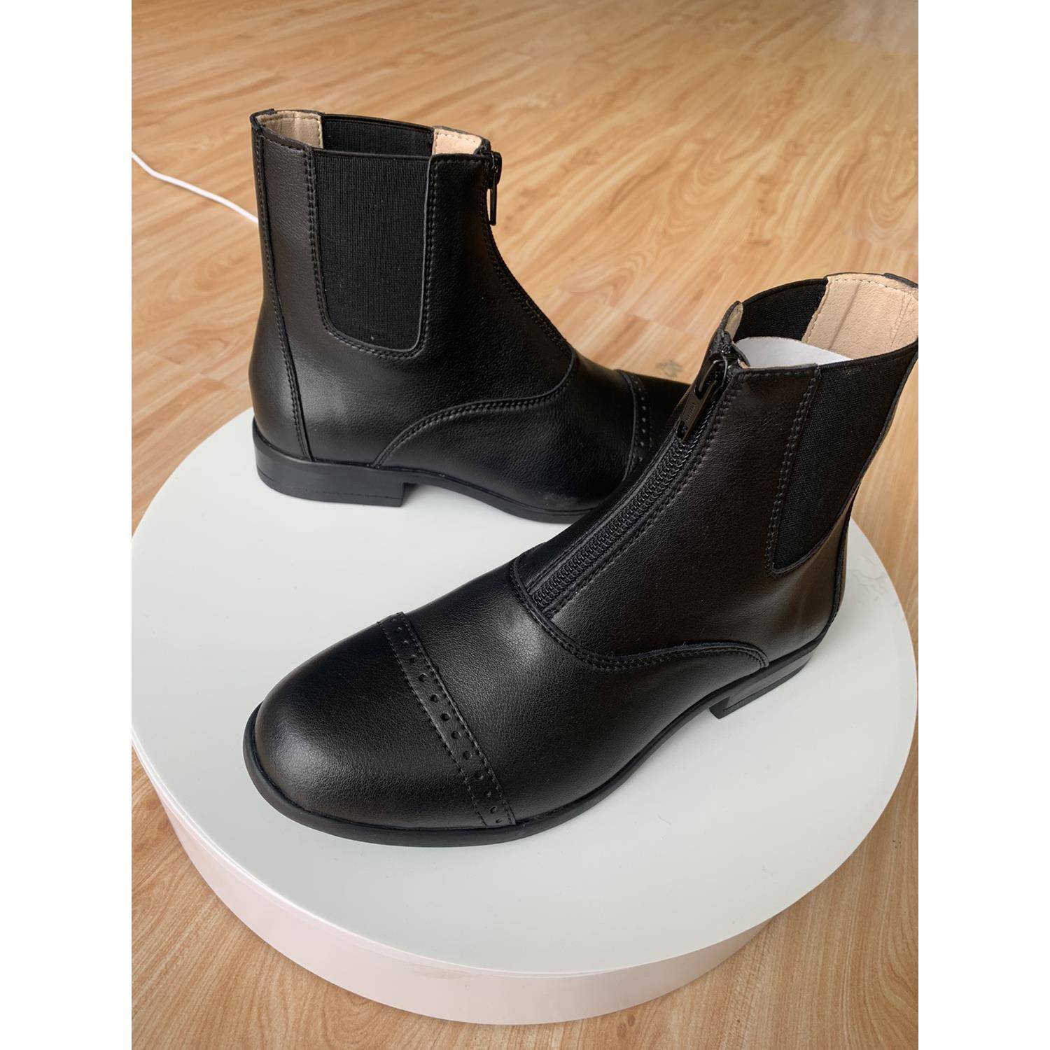 Children's equestrian horse boots short boots, non -slip and wear -resistant riding horse boots men's and female equestrian equipment adult horse boots equestrian supplies