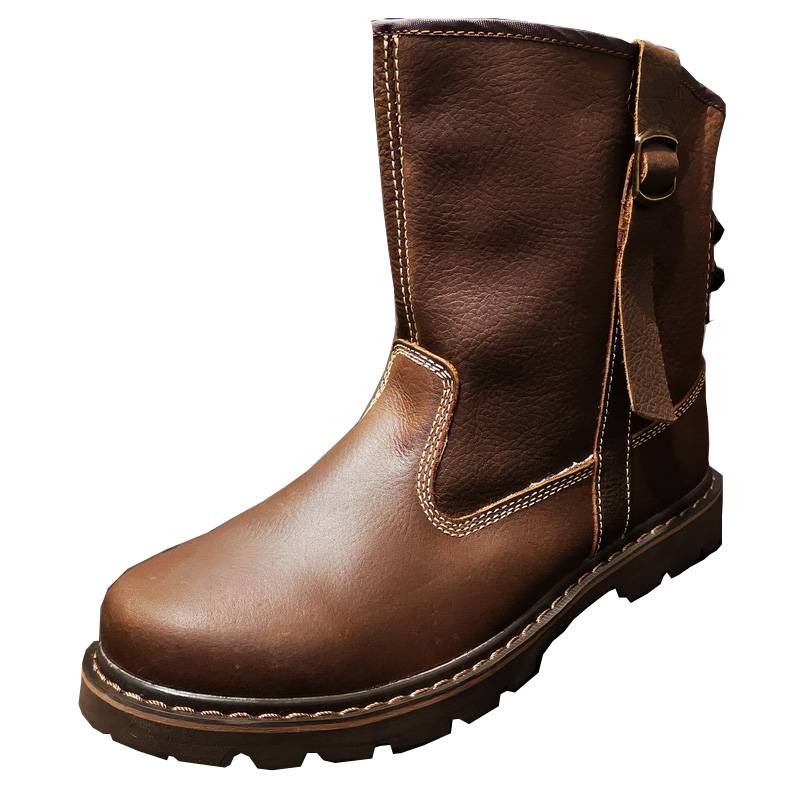 Fermore Mongolian Boots Retro Horse Boots Folk Leather Martin Boot Basepiece Boot Boots Motorcycle Boots Motorcycle Knight Boots