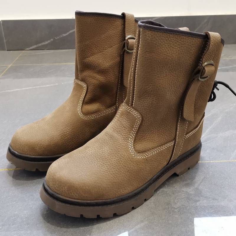 Fermore Mongolian Boots Retro Horse Boots Folk Leather Martin Boot Basepiece Boot Boots Motorcycle Boots Motorcycle Knight Boots