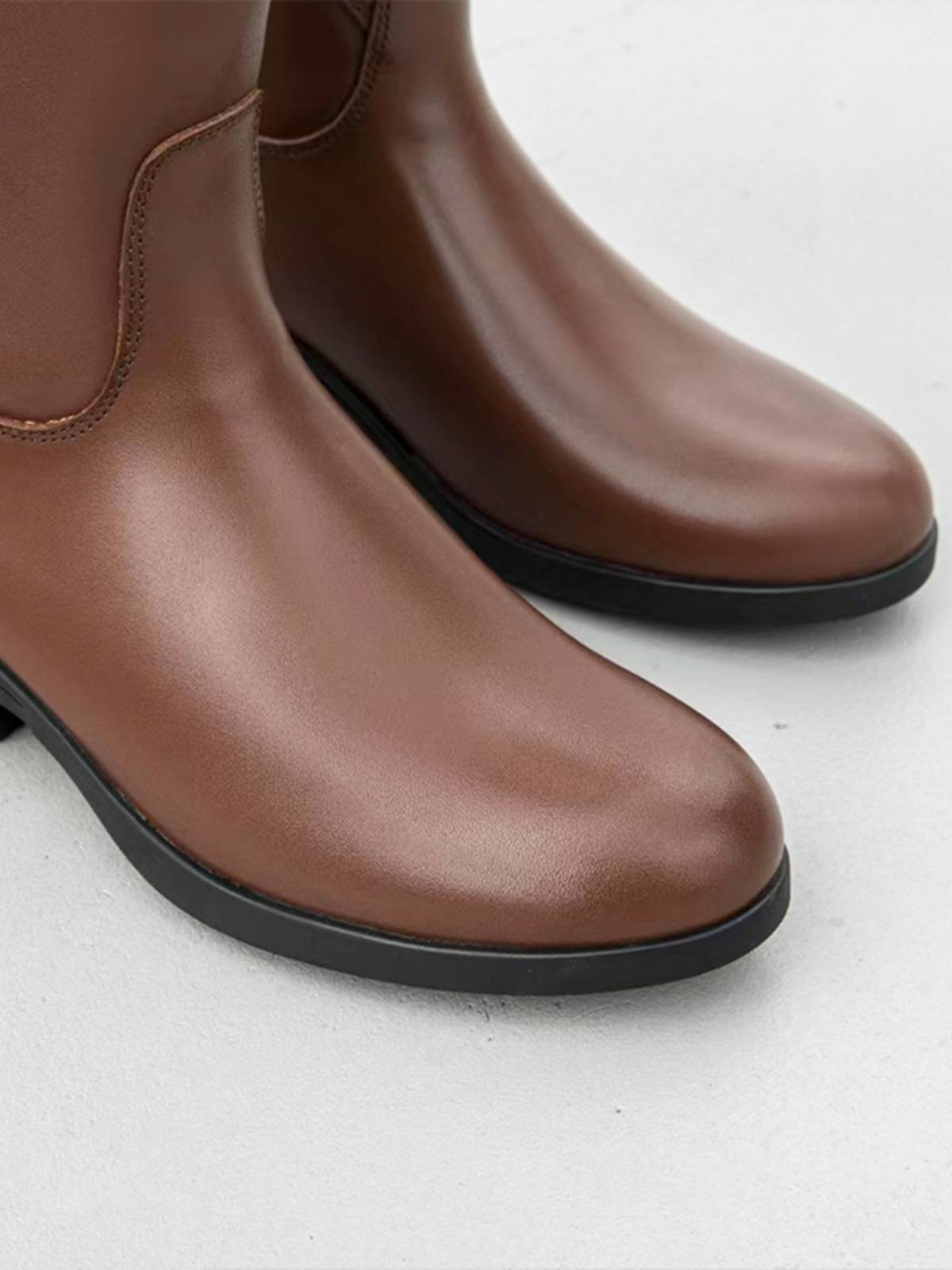 Cowhide riding boots ride ride boots adult knight boots children ride ride boots riding shoes hindered boots