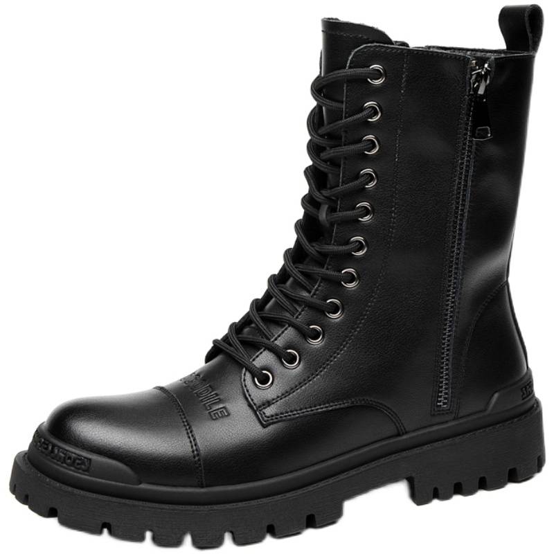 Martin Boots Man's Luxurious Boots in the Winter