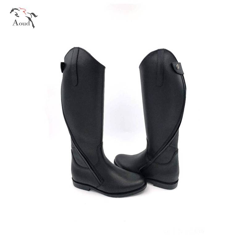 New curve zipper equestrian horsema boots riding boots men's and women's dance ride ride boots boots boots equestrian supplies