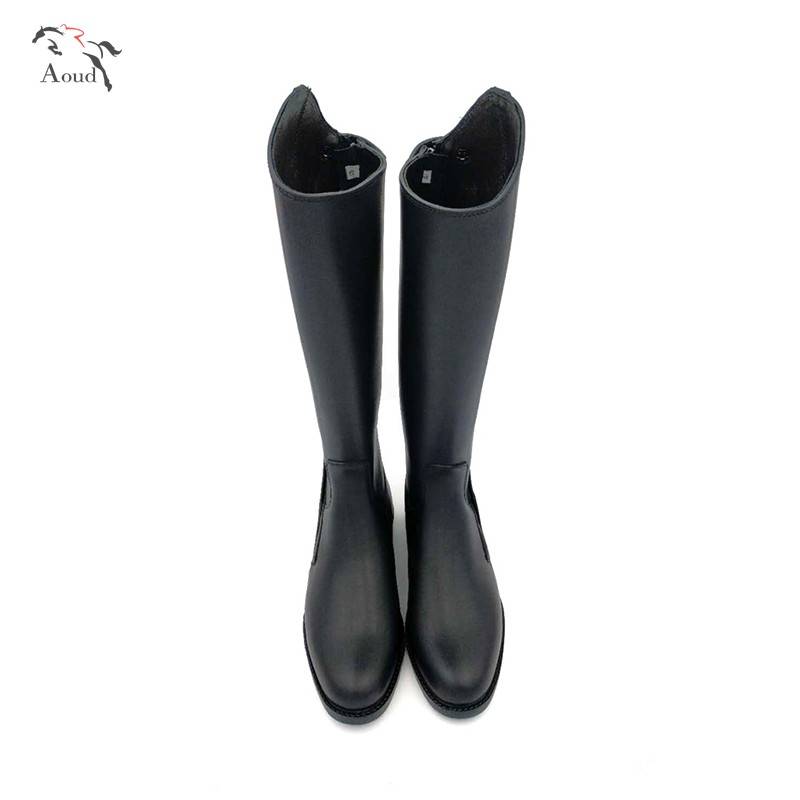 New curve zipper equestrian horsema boots riding boots men's and women's dance ride ride boots boots boots equestrian supplies