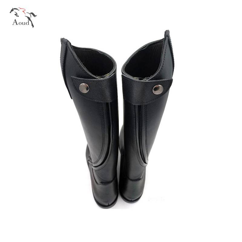 New curve zipper equestrian horsema boots riding boots men's and women's dance ride ride boots boots boots equestrian supplies