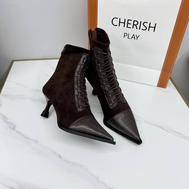 [Fei Ge's Home] New Women's Shoes Yangjing Emperor Polysmal Polymons Symnomyus Boots 8-9