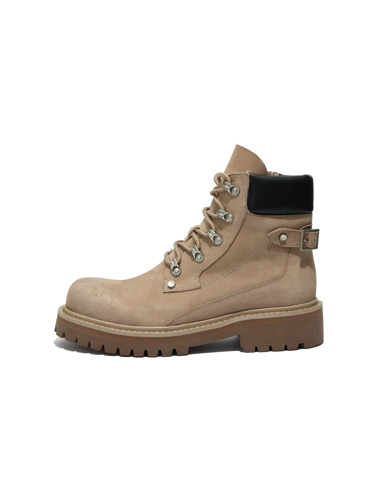TAICHIISM Italian Entrusted Cowhide Martin Boots thick bottom increase high high school high -tech rhubarb boots