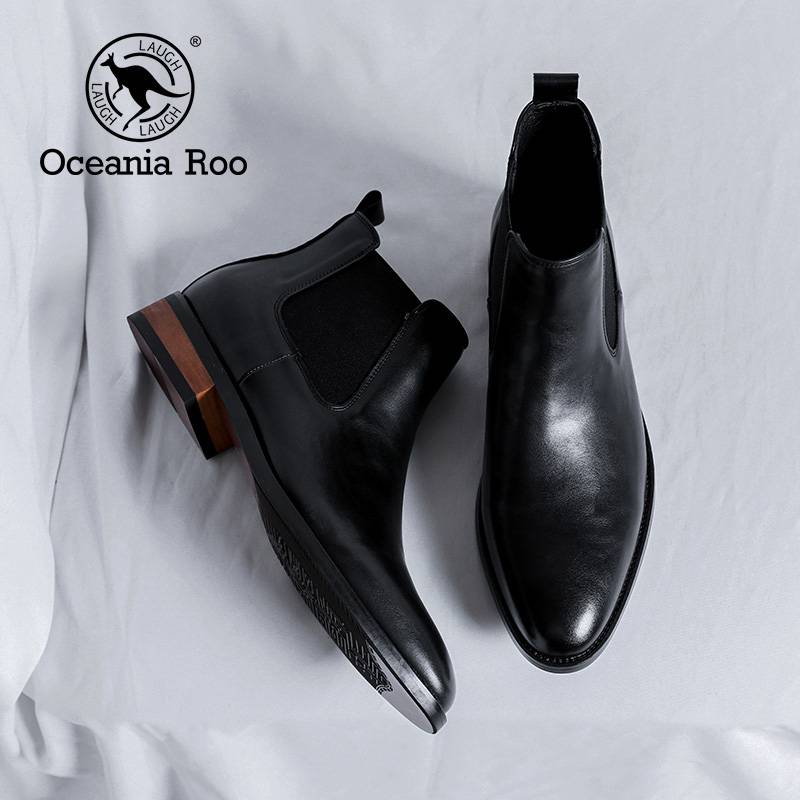 Kangaroo's new man's shoes in spring and fall