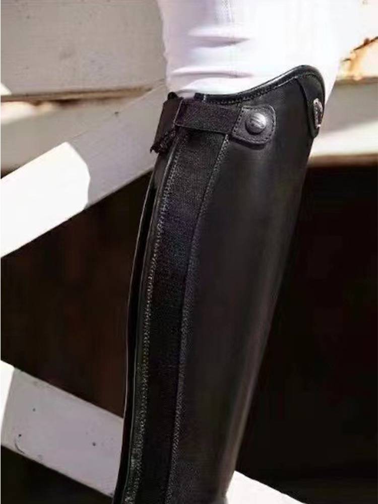 Italy imported Parlanti classic professional equestrian boots men's and women's lace leather equestrian boots