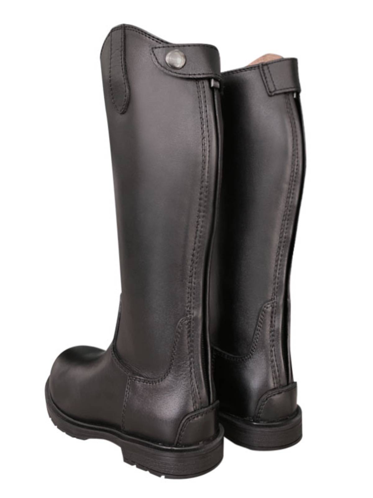 Head layer Cowhide Children's Riding Boots Equestrian Boots Youth Obstacles Race Boots Children's Horse Riding High Horse Boots