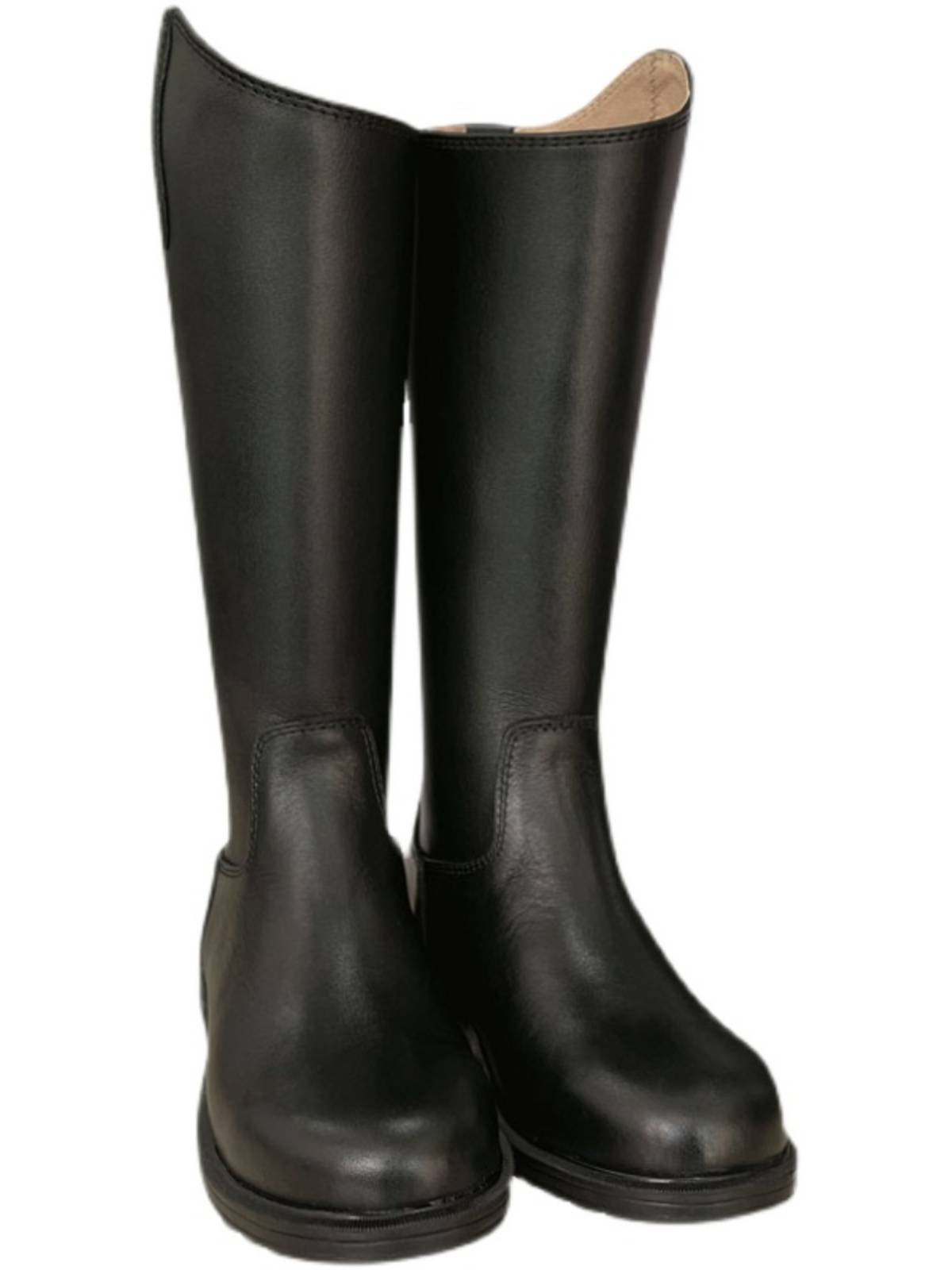 Head layer Cowhide Children's Riding Boots Equestrian Boots Youth Obstacles Race Boots Children's Horse Riding High Horse Boots