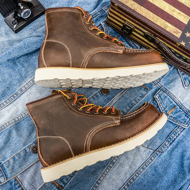 Ammy's retro Martin Bootsman's shoes are solid and mad and 875's are in boot